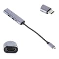 Miniatyrbillede 7 af 8: Hub Type‑C til HDMI Pd USB3.0 4‑i‑1 Velegnet til OS X/ Huawei/ Samsung