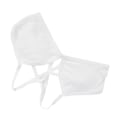 Pikkukuva 5 / 8: Bikini-rintaliivit, langaton, mukava, matala selkä, urheilurintaliivit, ohut äitiysrintaliivit, valkoinen, L