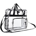 Miniatyrbild 1 av 5: Bärbar Transparent Axelremsväska Crossbody Väska Tote Satchel Handväska För Kvinnor Dam
