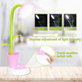 Miniatyrbilde 5 av 5: Skrivebordslampe for barn, LED-skrivebordslampe, dimbar nattbordslampe med berøringssensor, leselampe med pennholder