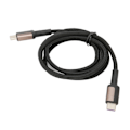 Miniatyrbilde 6 av 8: KUULAA Hurtiglading Zine-legering TypeC til TypeC Nylon Flettet Ledning Mobiltelefon Datakabel (2m)