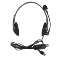 Miniatyrbilde 7 av 8: SY440MV Kablet hodesett 3,5 mm/USB Kundeservice Over Ear-hodetelefoner med støyreduserende mikrofonUSB