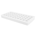 Miniatyrbilde 6 av 8: 40Grids Silikon Isbrett Firkantet Form Isbiter Maker Form DIY Kjøkkentilbehør Transparent