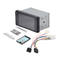 Pikkukuva 1 / 8: 7 tuuman auton MP5-multimediasoitin FM-stereoradio Bluetooth handsfree sopii Corollaan