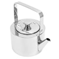 Miniatyrbillede 4 af 8: Rustfrit tekande i rustfrit stål med si, tykkere metaltekande med ergonomisk håndtag til alle komfurer, lille, 1L