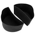 Miniatyrbillede 4 af 8: 6 Quart Genanvendelig Silikone Slow Cooker Liner 6 QT Slow Cooker Divider Liner Passer Til 6 Qt Gryde Sort