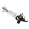 Miniatyrbillede 2 af 8: Elektrisk cykelmotorstyring LCD-farvedisplaypanel til 36V 500W børsteløs motor 36V 48V 22A