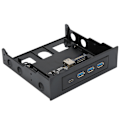 Miniatyrbilde 2 av 8: Optisk stasjonspanel datamaskin frontstasjon USB3.0 utvidelseskort med brakett