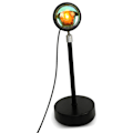 Miniatyrbild 4 av 8: Ambient Projektorlampa 16 Färger 180° Roterbar Fjärrkontroll RGB Projektionsljus för Sovrum