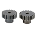 Pikkukuva 4 / 8: 2 kpl/setti RC-metallihammaspyöräsarja HSP 94107 94111 94123 94170 1/10 RC-autoon 26T