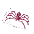 Miniatyrbilde 3 av 5: 3D Artikulerte Edderkopp Figurer, Artikulerte Fake Edderkopper