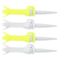 Miniatyrbillede 3 af 8: 4 stk. PU-plast 4-kløers golftees 180 graders roterende bolde, der spiller holder tilbehør