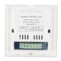 Miniatyrbillede 5 af 5: DC12V-24V RGB / RGBW Vægmonteret Touch Panel Controller Glaspanel Dæmper kompatibel med LED Strips Lampe Whi