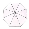 Miniatyrbillede 5 af 8: Paraply Transparent Paraply Automatisk Transparent Tri Fold Paraply