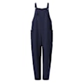 Miniatyrbillede 4 af 5: Bomuldslinned Kvinders Casual Blå Suspender Overalls Bukser Sommer Bukser M