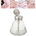 Pikkukuva 4 / 8: 150 ml Nail Art Pump Dispenser läpinäkyvä nestesäiliö puristuspullon tarvikkeet Pumppupullo