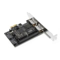 Miniatyrbilde 6 av 8: Adapterkort PCIe til SATA ESATA IDE PCB Network Converter Datamaskinvare med driver-CD
