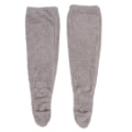 Miniatyrbillede 1 af 8: Overknee Fuzzy Socks Vinterhjem Sove blødt Tykke åndbare plysstrømper Benvarmer Grå