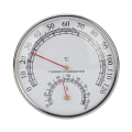 Pikkukuva 1 / 8: Lämpökosteusmittari 2 in 1 0–120°C saunahuoneen lämpömittari, korkea tarkkuus, kirkas asteikko, mekaaninen sisäilman kosteusmittari