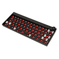 Miniatyrbild 4 av 8: 61-tangenters mekaniskt tangentbord DIY-kit RGB-bakgrundsbelysning Switch Hot Swap Custom mekaniskt spelande tangentbordskit Svart