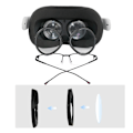 Miniatyrbild 1 av 5: Linskydd för Oculus Quest 2, Anti-Repskydd, Glasögonavstånd, VR-Tillbehör