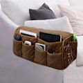 Miniatyrbild 5 av 8: Soffa Arm Hängande Organizer Soffa Arm Förvaringsväska Soffa Armstöd Organizer för TV Fjärrkontroll Kaffe