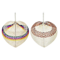 Miniatyrbild 3 av 5: Väggdekoration Dkd Home Decor Bambu (2 st) (30 X 1 X 39 cm)