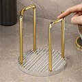 Miniatyrbild 5 av 5: Lyxig Koppförvaringshållare Vatten Te Koppar Dispenser Rack Dubbel Kopp