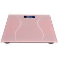 Miniatyrbillede 3 af 8: 180 kg 400 lb digital badevægt elektronisk LCD baggrundsbelyst display ultratynd automatisk tænding (pink)