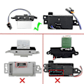 Miniatyrbillede 3 af 5: 03-06 kompatibel HVAC AC Blæsermotor Modstand Kontrolmodul 4P1516, 15-80567-B13