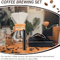 Miniatyrbillede 2 af 5: Kaffebønne Doseringskop og RDT Sprayflaske og Ske Sæt, Sort