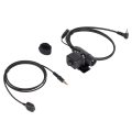 Miniatyrbild 3 av 8: Walkie Talkie Headset-kontakt U94 Handhållen mikrofonadapter PTT 2-vägs radioheadsetadapter för Vertex VX-3R