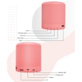 Pikkukuva 7 / 8: Macaron Mini Kannettava Bluetooth Kaiutin Langaton Stereokaiutin Mini Kolumni Musiikki Basso 5W Ulkokaiutin