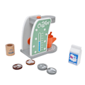 Miniatyrbilde 7 av 8: Kaffe Maskin Leke Tretre Mini Silmulation Late Som Kaffe Maskin Leke Playset for Barn Bursdag Gave