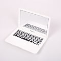Miniatyrbilde 4 av 4: 1 stk. Laptop-formet sminkespeil, Mini lommespeil, Bærbart kompakt sminkespeil