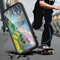 Miniatyrbild 5 av 5: 1 st iPhone 13 Vattentätt Skal - IP68 Vattentätt Helkroppsskydd Dubbla Lager Stötsäkert Inbyggt Skärmskydd Utomhus Undervattens Repskydd Vattentätt