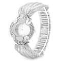 Miniatyrbild 2 av 8: Flower Shape Urtavla Kvinnor Watch Wide Mesh bälte Quartz Elegant Watch för kvinnor