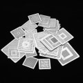 Miniatyrbillede 7 af 7: BGA Universal Reballing Rework Kit - 33 stk. Steel Template Mesh Heat Set