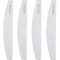 Miniatyrbillede 1 af 5: Neglefile, 4 stk. Professionelle neglefile, dobbeltsidet smergellærred, neglefil, neglestylingværktøjer, til neglepleje og styling_SZXM