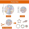 Miniatyrbillede 1 af 4: Rainbow Prism Anti-Collision Window Stickers Sæt med 10 stk