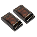 Miniatyrbillede 2 af 8: 2 stk. 2-vejs bilstereo-crossover, universel 120W 12V, forbedrer bas-sag, lydfrekvensdeler