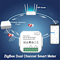 Miniatyrbillede 5 af 5: Tuya Smart Life ZigBee Energimåler Tovejs 1 Kanal