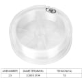 Miniatyrbild 7 av 7: Superstark fiskelina i 100 % nylon - 100 M (vit)