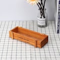Miniatyrbild 5 av 8: Multifunktionell blomkruka i trä för suckulenter, förvaringslåda, arrangör för krukväxter, mörk träfärg