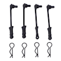 Miniatyrbilde 3 av 8: 4 STK Car Body Clip Holder Shell Fast spennelås for ARRMA for Senton 1/10 RC Car