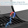 Miniatyrbild 2 av 5: Golvventilationsskydd, Magnetiska Ventilationsskydd Mesh Skärm Luftventilationsfilter,D