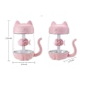 Miniatyrbillede 4 af 5: Violte Luftfugter 3 i 1 350ML USB Kat Luftfugter Cool-Mist Dejlig Mini Luftfugter Mini USB Ventilator til Skrivebord Mini Luftfugter