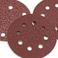 Miniatyrbild 1 av 5: 180 mm 240 kornslipskivor - 50-pack med 8-hålsdesign för väggslipning