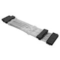 Pikkukuva 4 / 8: ARGB-jatkokaapeli 24PIN 5V 18AWG Wire Core Plug and Play Synkronoitu hihainen kaapeli pöytätietokoneille Emolevy 24P