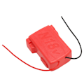 Miniatyrbillede 3 af 8: Sikker batteriadapter Kompakt bærbar dock-strømstik med ledninger til 18V lithiumbatteri